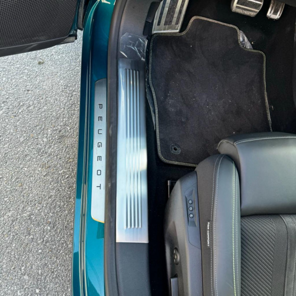 Peugeot 408 Krom İç Kapı Eşiği 4 Parça 2022+ Paslanmaz Çelik TAŞLI - Resim 3