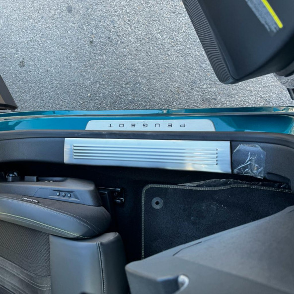 Peugeot 408 Krom İç Kapı Eşiği 4 Parça 2022+ Paslanmaz Çelik TAŞLI - Resim 6