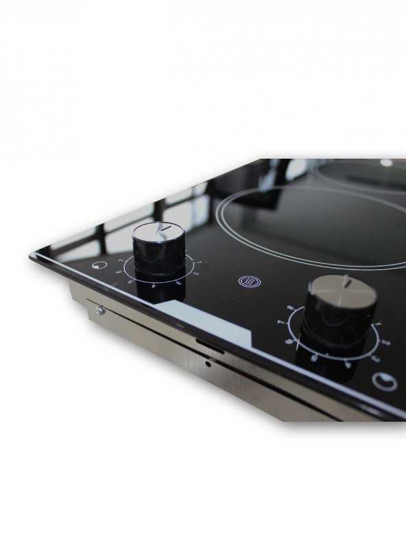 ALVEUS 2Lİ VİTROSERAMİK ANKASTRE ELEKTRİKLİ DOMİNO OCAK - 3