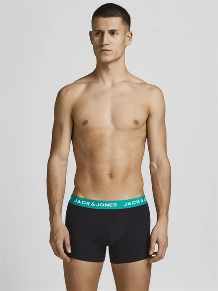 JACK JONES Erkek 5 li Siyah Renk Boxer 12142342 - 11