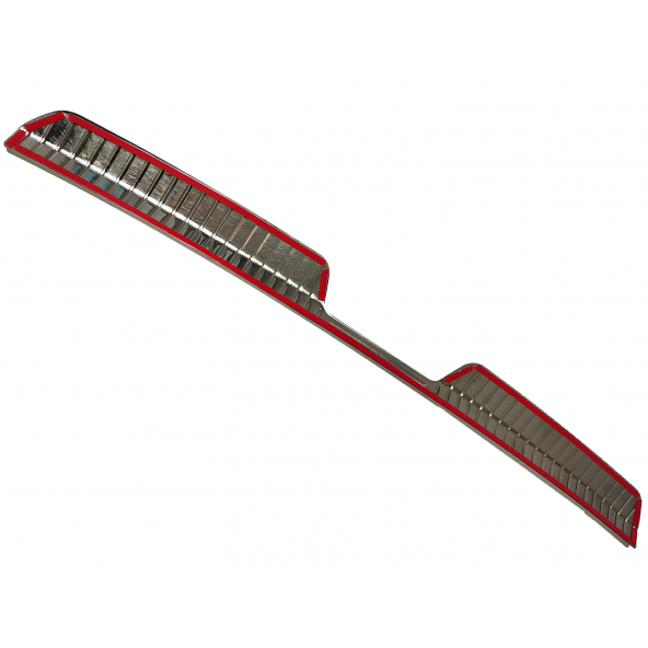 Peugeot 408 Krom Bagaj İç Eşik Koruma 2022+ Parlak Paslanmaz Çelik - Resim 7