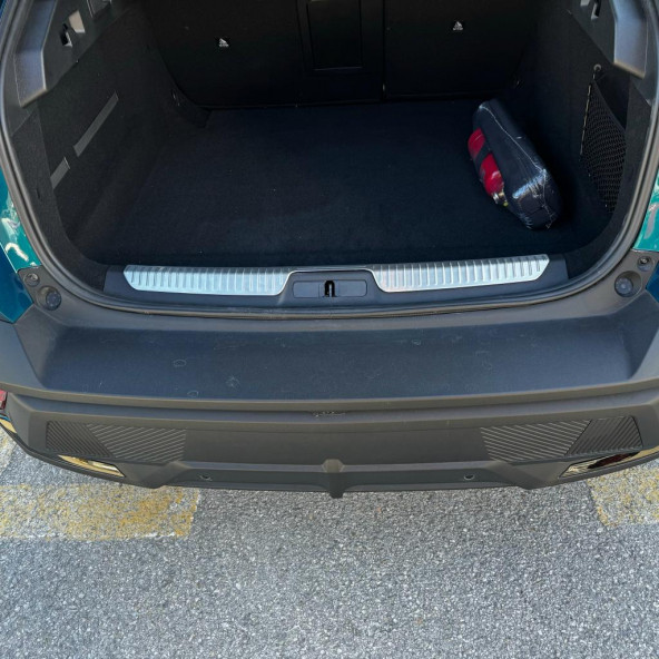 Peugeot 408 Krom Bagaj İç Eşik Koruma 2022+ Taşlı Paslanmaz Çelik - Resim 5