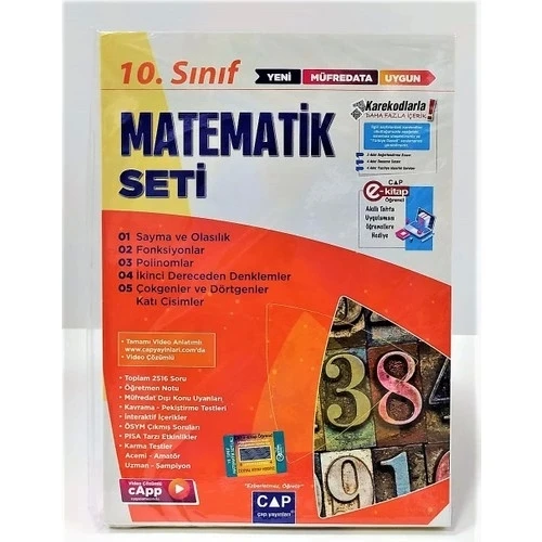 ÇAP 10.SINIF ANADOLU MATEMATİK SETİ