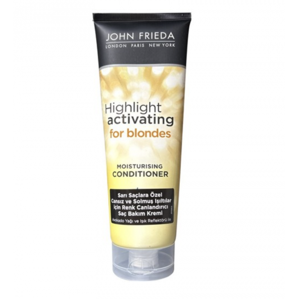 John Frieda Sarı Saçlara Özel Nemlendirici Saç Kremi 250 ml