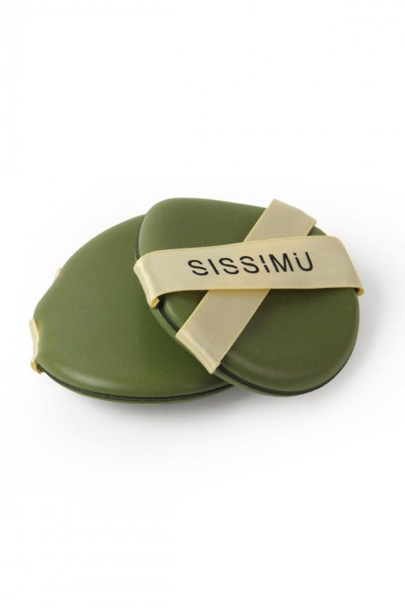 Profesyonel Yeni Deri Puf Kozmetik Puf Yüz Makyaj Sünger Göz Altı Kapatıcı Kuru Islak Bez Süngeri ürün görseli 1