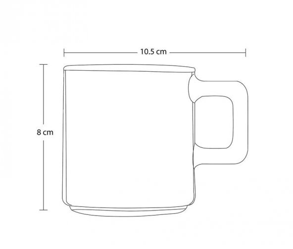 Paşabahçe 55452 Timeless Fincan Kupası 195Cc 2Li - 4