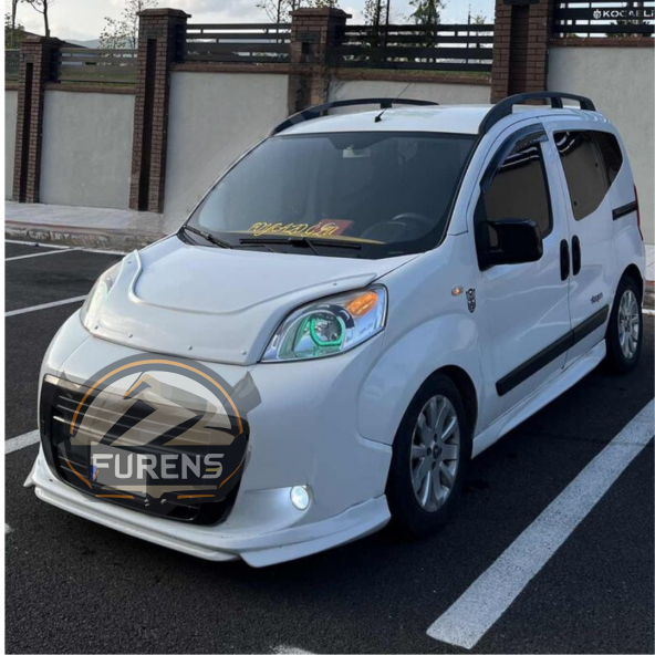 Citroen Nemo Yarasa Batman Ayna Kapağı 2008 - 2017 ve Arası Kasalarla Uyumlu Pİano Black - 2