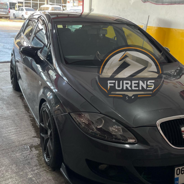 Seat Leon Mk2 Batman Yarasa Ayna Kapağı Piano Black 2005 2006 2007 2008 Uyumlu - 5