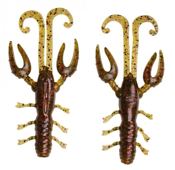 SPRO Insta Craw 9cm Istakoz Silikon Yem Pumpkin Fire 5ad - 3
