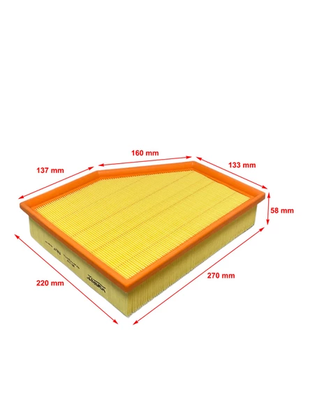 Bmw X3 G01-F97 S-Drive 20İ-(X-Drive 20D-20İ-25D-30E-30İ-M40İ) Hybrid 2017 ve Sonrası Hava Filtresi - Resim 2