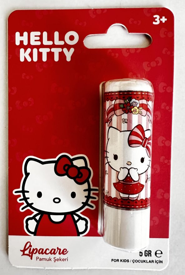 Lipcare hello kitty pamuk şeker 5 gr dudak kremi