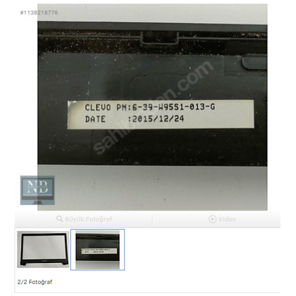 GRUNDİG GNB 1555 C1 i3 BEZEL EKRAN ÇERÇEVE - 2