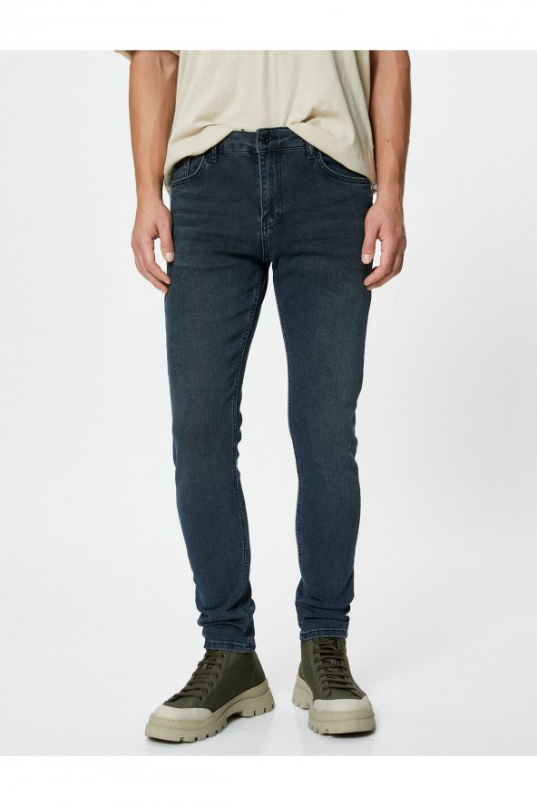 Skinny Fit Kot Pantolon - Michael Jean - 3