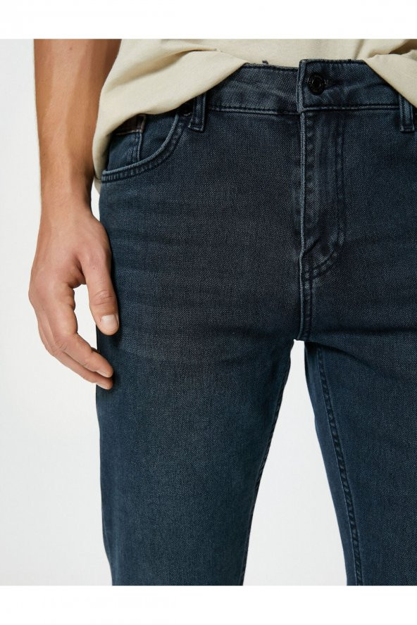 Skinny Fit Kot Pantolon - Michael Jean - 5