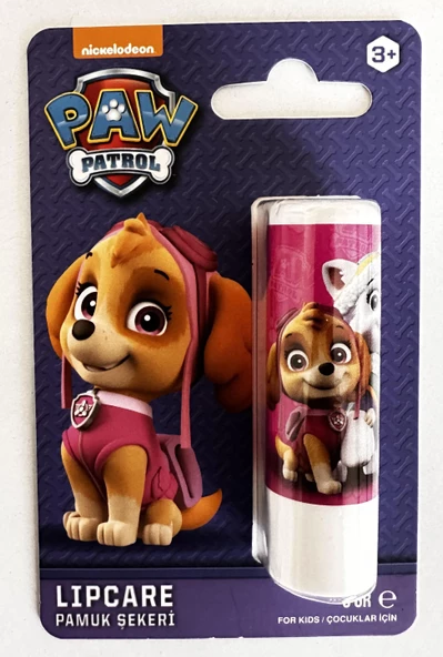 Lipcare paw patrol pamuk şeker 5 gr dudak krem