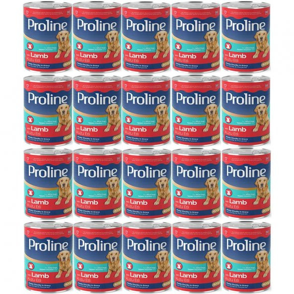 Proline Kuzu Etli Yetişkin Köpek Konservesi 400 Gr*20 Adet