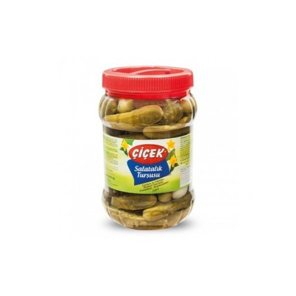 FinDit Çiçek Turşu Salatalık 1350Gr x 12 Adet