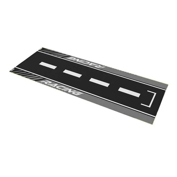 Skm Universal Gri Desenli 80 X 220 Cm Kaydırmaz Motosiklet Halısı