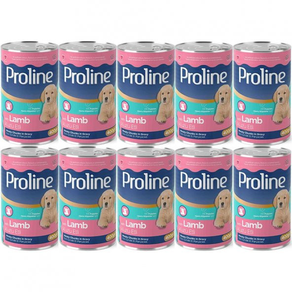 Proline Kuzu Etli Yavru Köpek Konservesi 400 Gr*10 Adet