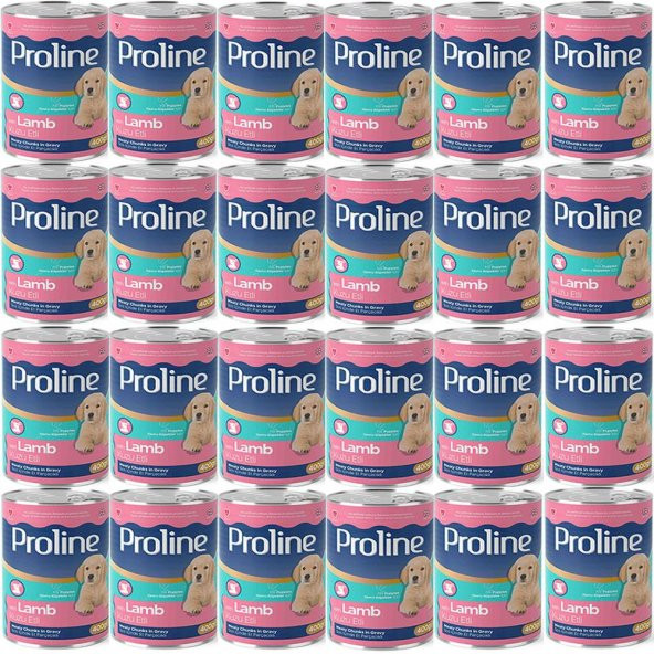 Proline Kuzu Etli Yavru Köpek Konservesi 400 Gr*24 Adet