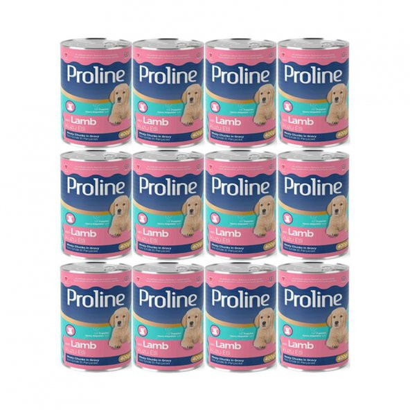 Proline Kuzu Etli Yavru Köpek Konservesi 400 Gr*12 Adet