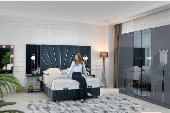 PORTO MDF YATAK ODASI TAKIMI - Resim 2