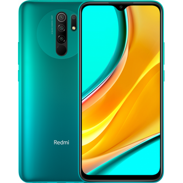 Xiaomi Redmi 9 4 GB 64 GB Cep Telefonu - YEŞİL OUTLET (İthalatçı Garantili) - 1