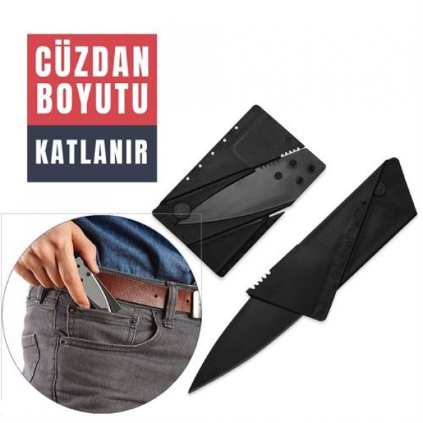 6 ADET Cüzdan Boyutu Katlanır Bıçak (Findit)