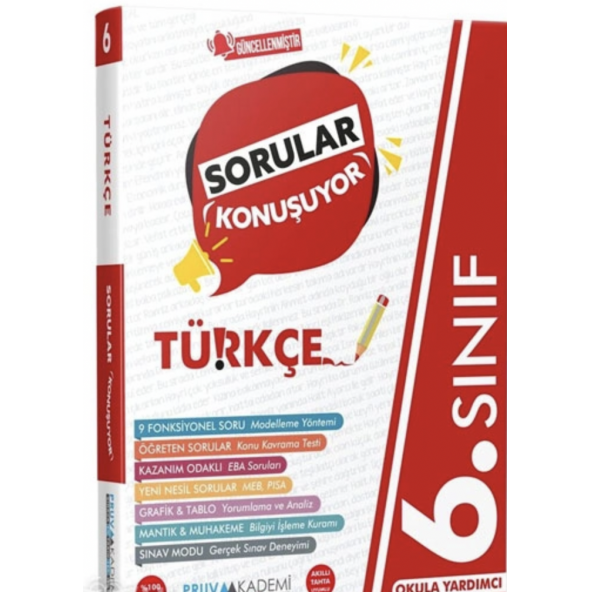 6. SINIF SORULAR KONUŞUYOR TÜRKÇE