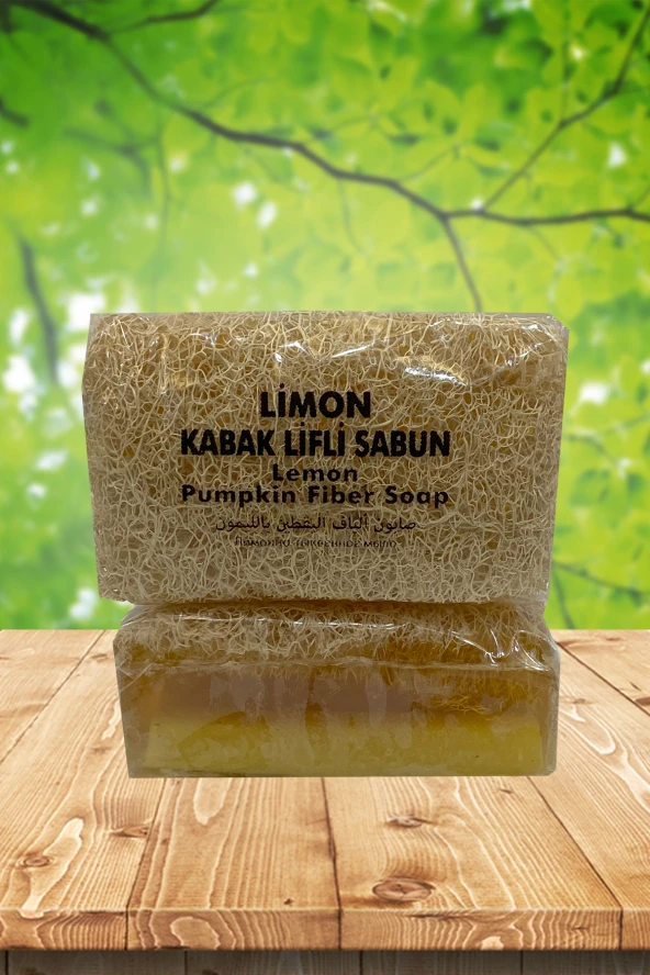 Nursima Doğal Kabak Lifli Limon Sabunu 100 gr