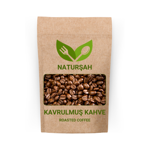 Naturşah Kavrulmuş Çekirdek Kahve (Coffea arabica L.) 1 Kg