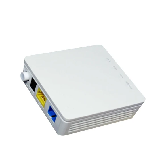 Fiber Optik Zte ONT Optik Terminal 1GE Port 12V Adaptörlü