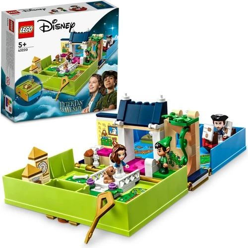 LEGO Disney 43220 Peter Pan ve Wendy'nin Hikaye Kitabı Macerası (111 Parça)