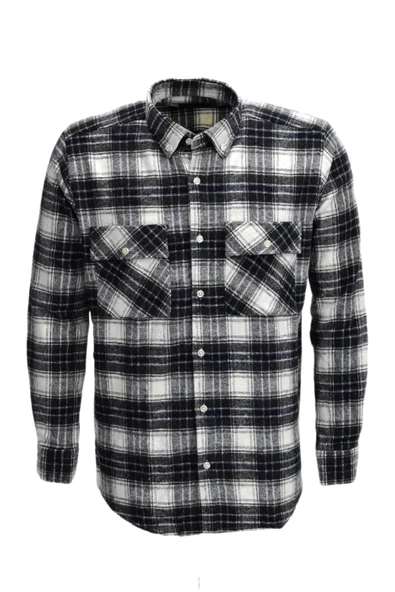 Erkek Çift Cepli Kapaklı Regular Fit Oduncu Gömlek BGL-ST03262 - Resim 3