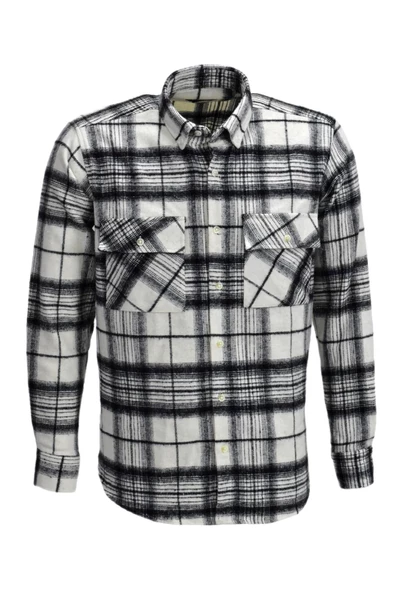 Erkek Çift Cepli Kapaklı Regular Fit Oduncu Gömlek BGL-ST03262 - Resim 4