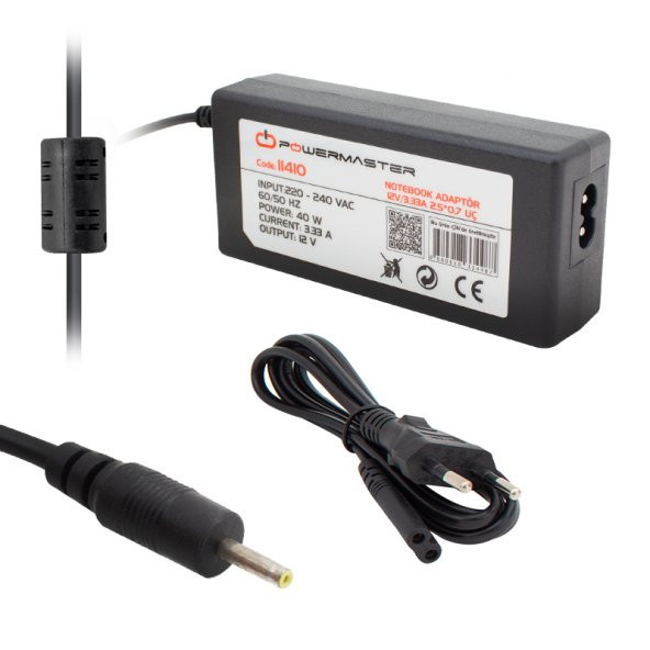FinDit NOTEBOOK ADAPTÖR SL-NBA37 SAMSUNG ULTRABOOK 12V/3.33A 2.5*0.7 UÇ