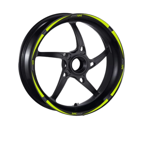 CF Moto Cf Moto 250 Sr 2020 - 2024 Uyumlu 1 Set Jant Şeridi 002