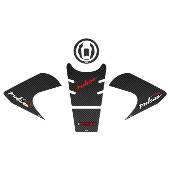 Bajaj Pulsar F250 2022 - 2024 Uyumlu Tank Pad Set 002