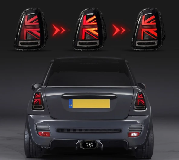AUTOGP Mini cooper r56 stop lambası ledli british flag 2008 / 2014 - 4