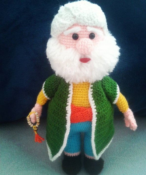 Nasreddin Hoca Amigurumi Organik Oyuncak - 1