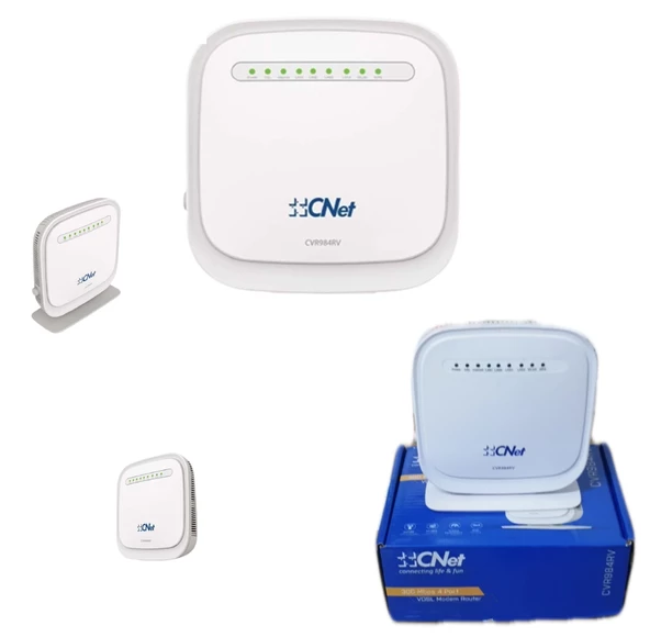 C-Net Cvr 984Rv 4 Port 300 Mbps Wireless N Vdsl2/Modem - 2