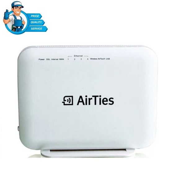 Retail Airties 5650 BK RT Vers.1 Adsl2/Vdsl2 Modem/Router