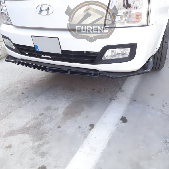 Hyundai H100 Uyumlu Brabus Ön Lip 3 Parça Kanatlı Lip - 2