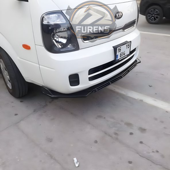 Hyundai H100 Uyumlu Brabus Ön Lip 3 Parça Kanatlı Lip - 3