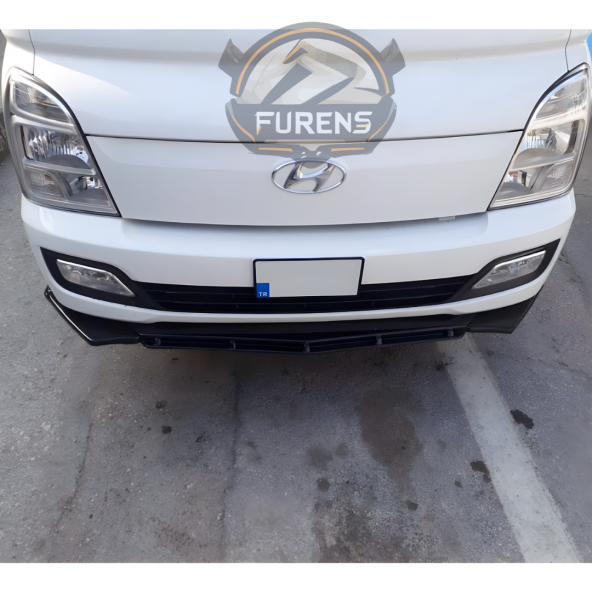 Hyundai H100 Uyumlu Brabus Ön Lip 3 Parça Kanatlı Lip - 4