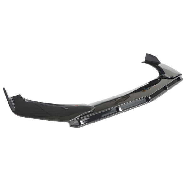 Mercedes Benz W221 2010-2013 Uyumlu Brabus Ön Lip 3 Parça Kanatlı Lip - 2