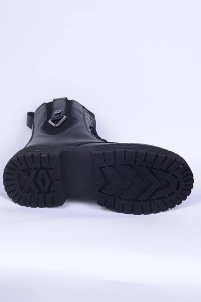 Pierre Cardin 52417 Siyah Fermuarlı Kadın Bot - 4