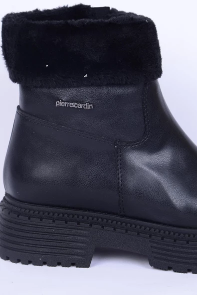 Pierre Cardin 52415 Siyah Kadın Deri Bot - 2
