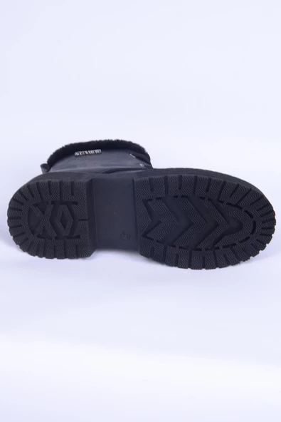 Pierre Cardin 52412 Siyah Kadın Cilt Bot - 4