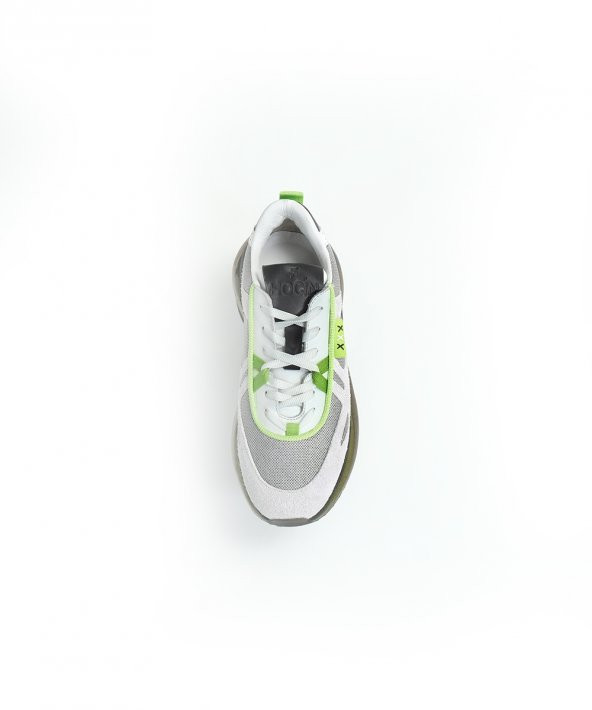 G-MAX GREY Gri Yeşil Sneaker Erkek Süet Ayakkabı - 2